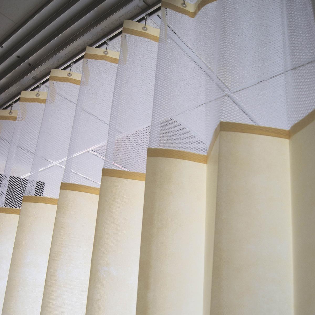Disposable cubicle curtains