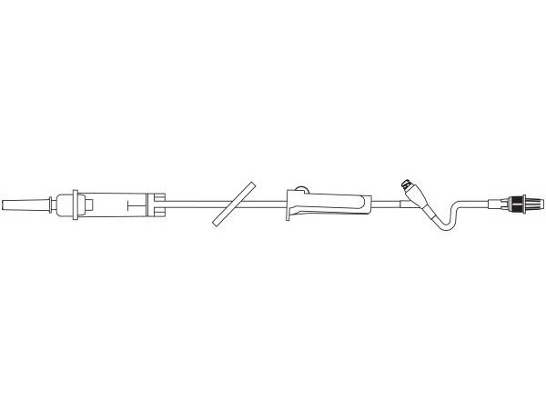 Baxter primary set w/ 1 Clearlink valve