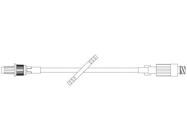 Baxter standard bore extension set