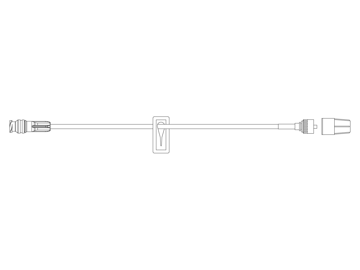 Alaris smallbore extension set