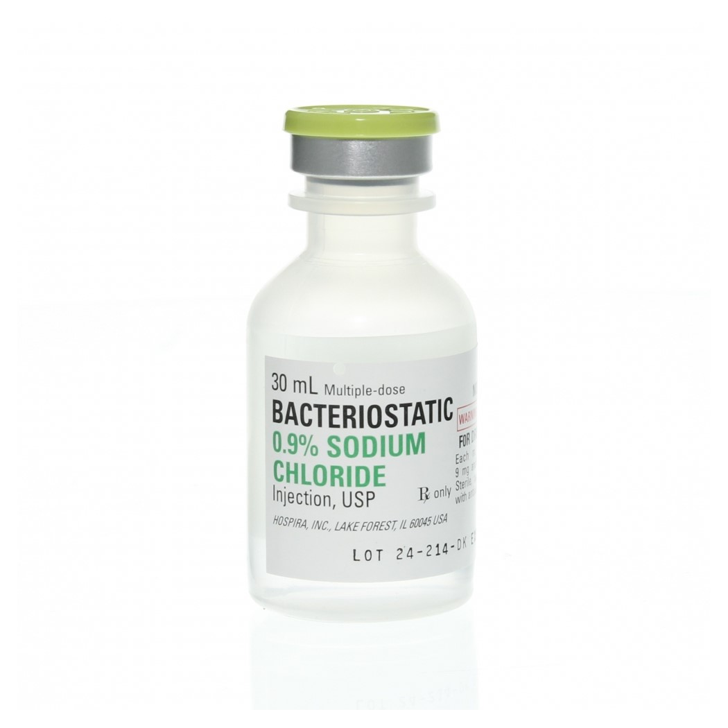 Bacteriostatic 0.9% NaCl for injection