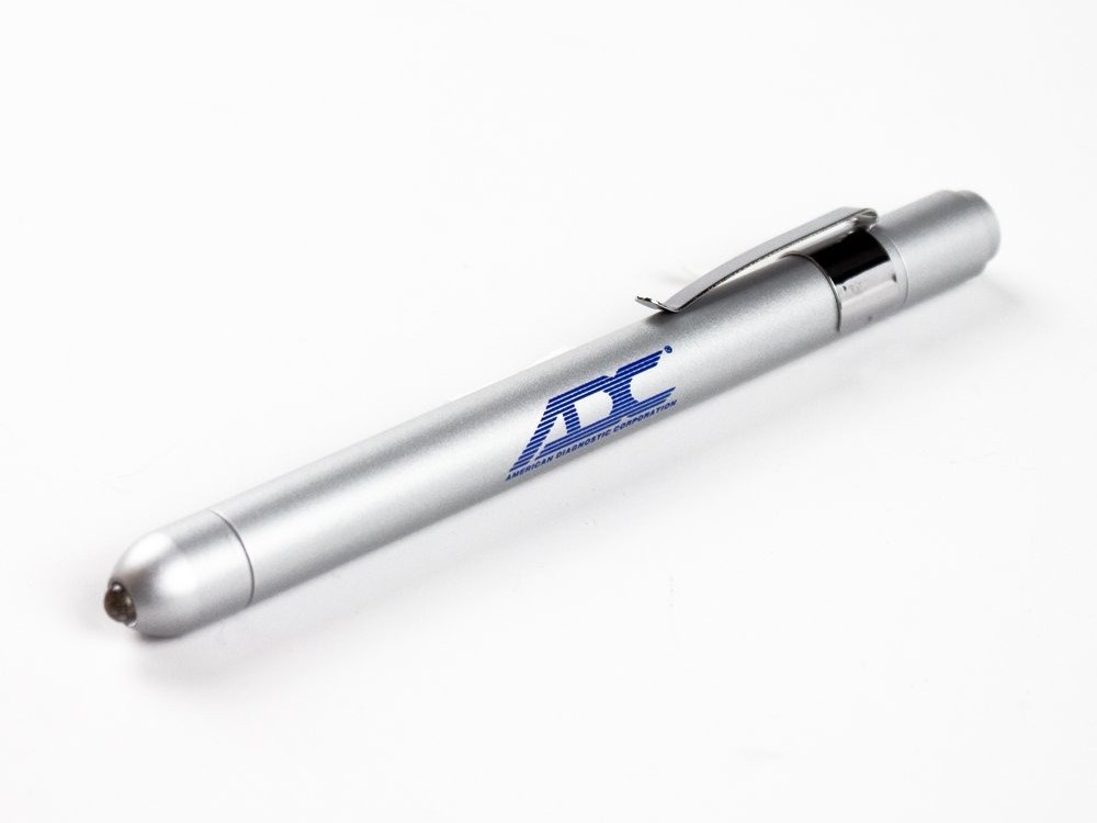 Medical Shipment | Metalite II Reusable Penlight, Silver, 1/each