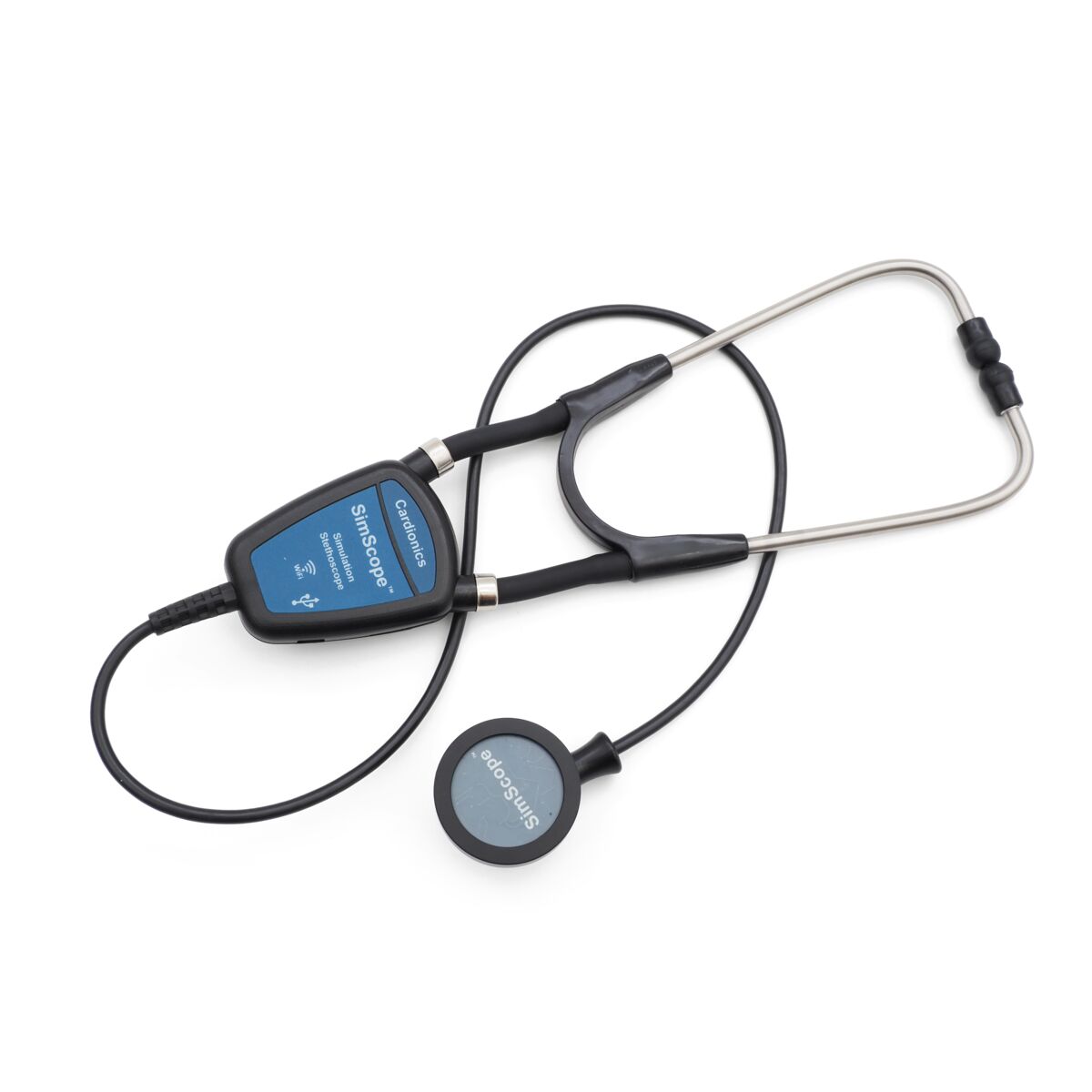 SimScope auscultation training stethoscope