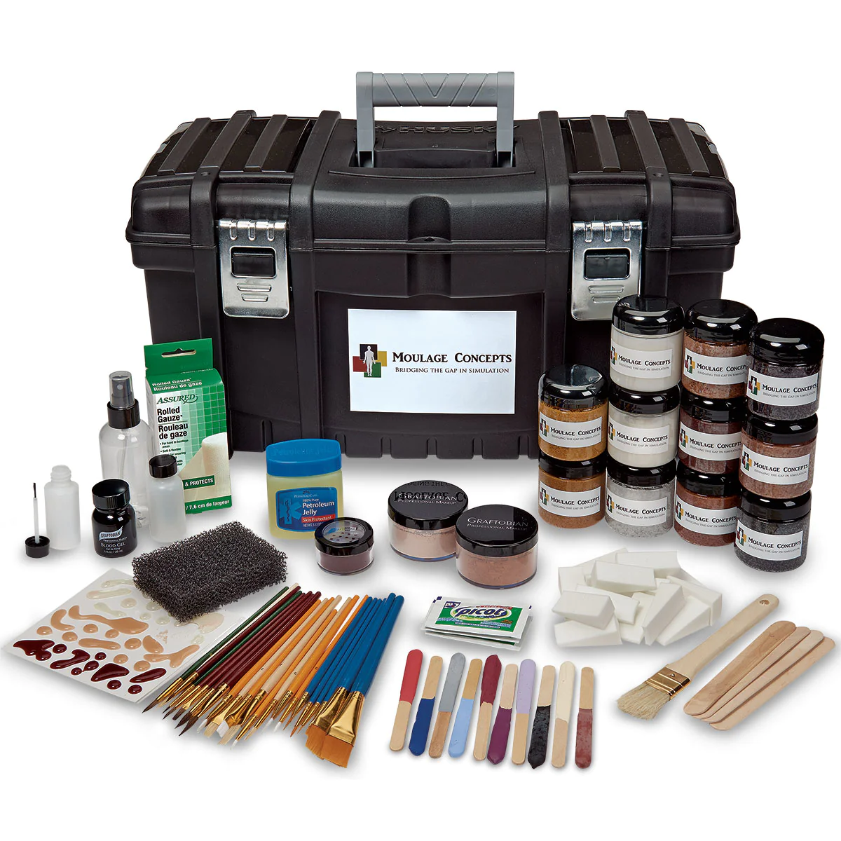 Basic moulage nursing kit