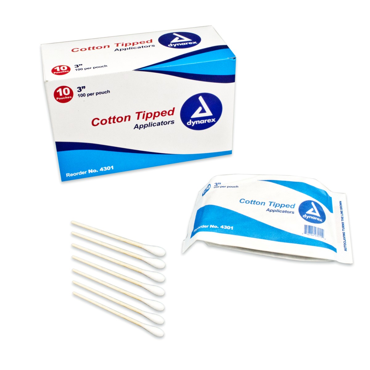 Cotton tip applicators