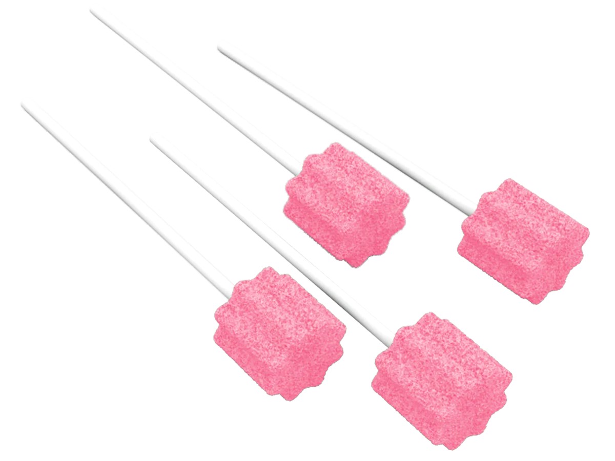 Flavored oral Swabsticks