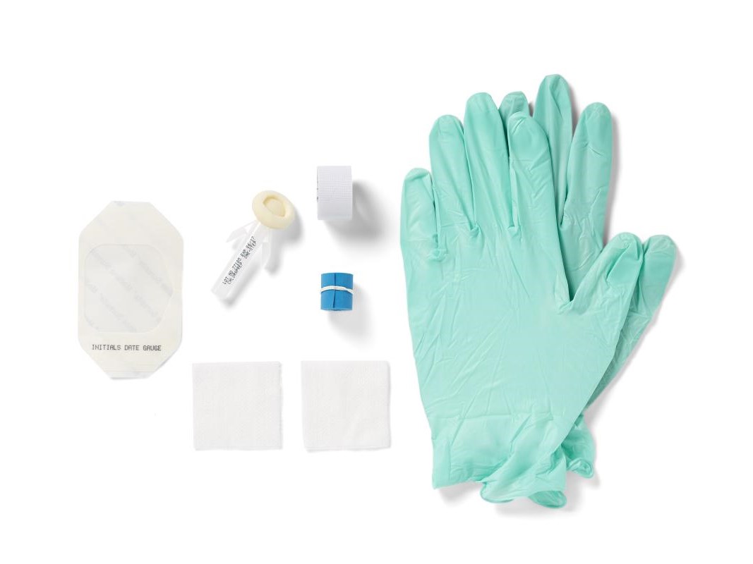 ChloraPrep and vinyl gloves