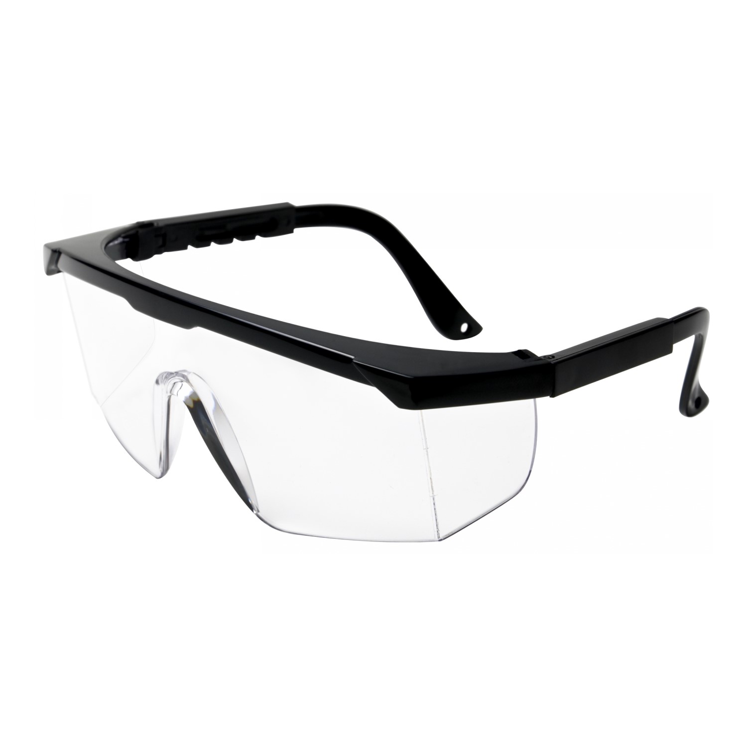 Safety glasses with sideshields