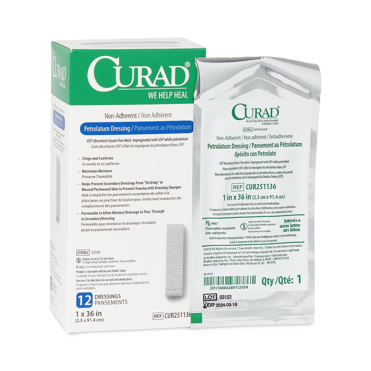 Gauze dressing