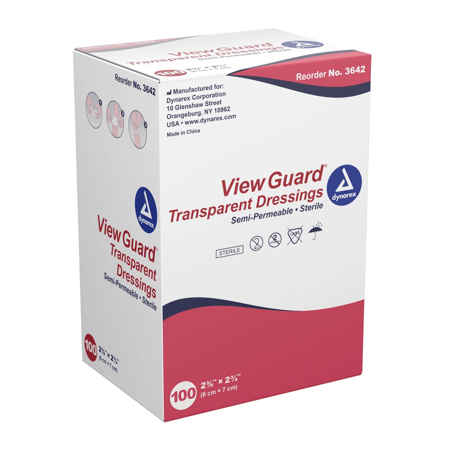 View guard transparent dressing