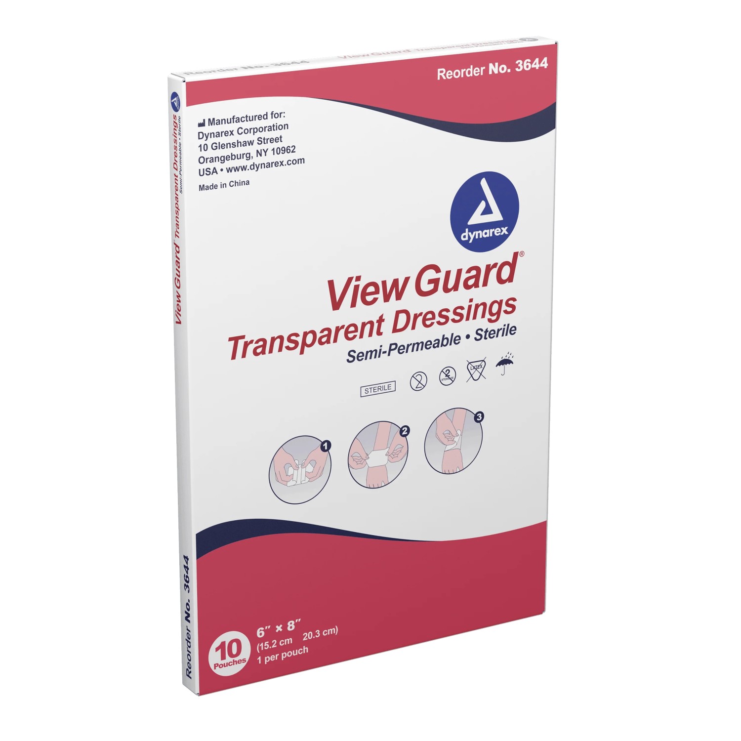 View guard transparent dressing