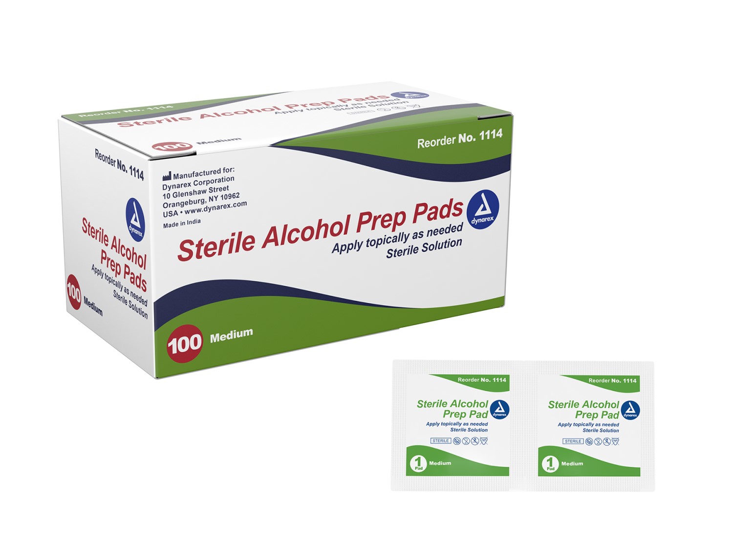Alcohol prep pads