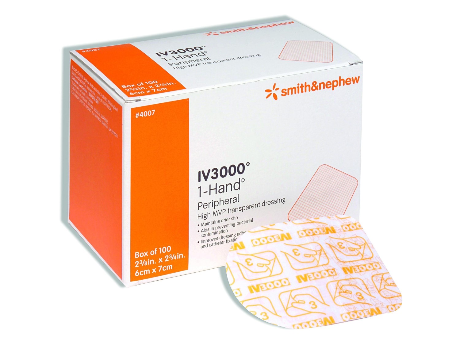 Opsite IV3000 film dressing