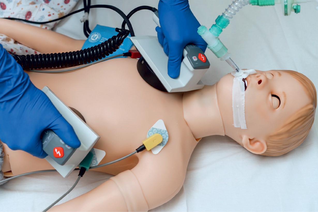 Pediatric patient simulator package
