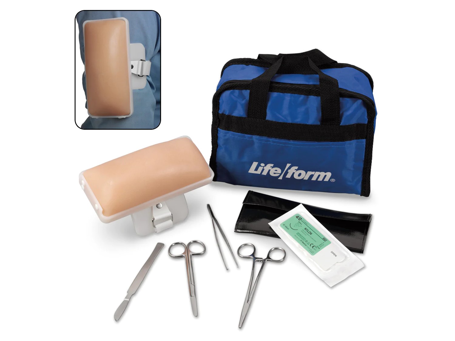 Interactive suture trainer