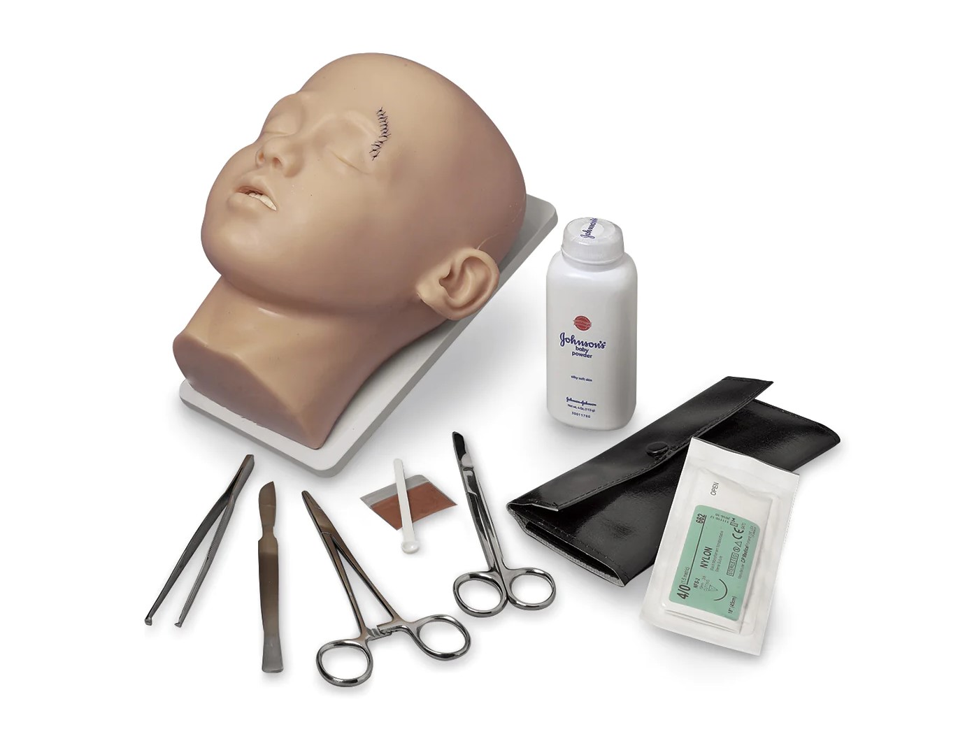 Pediatric suture head kit