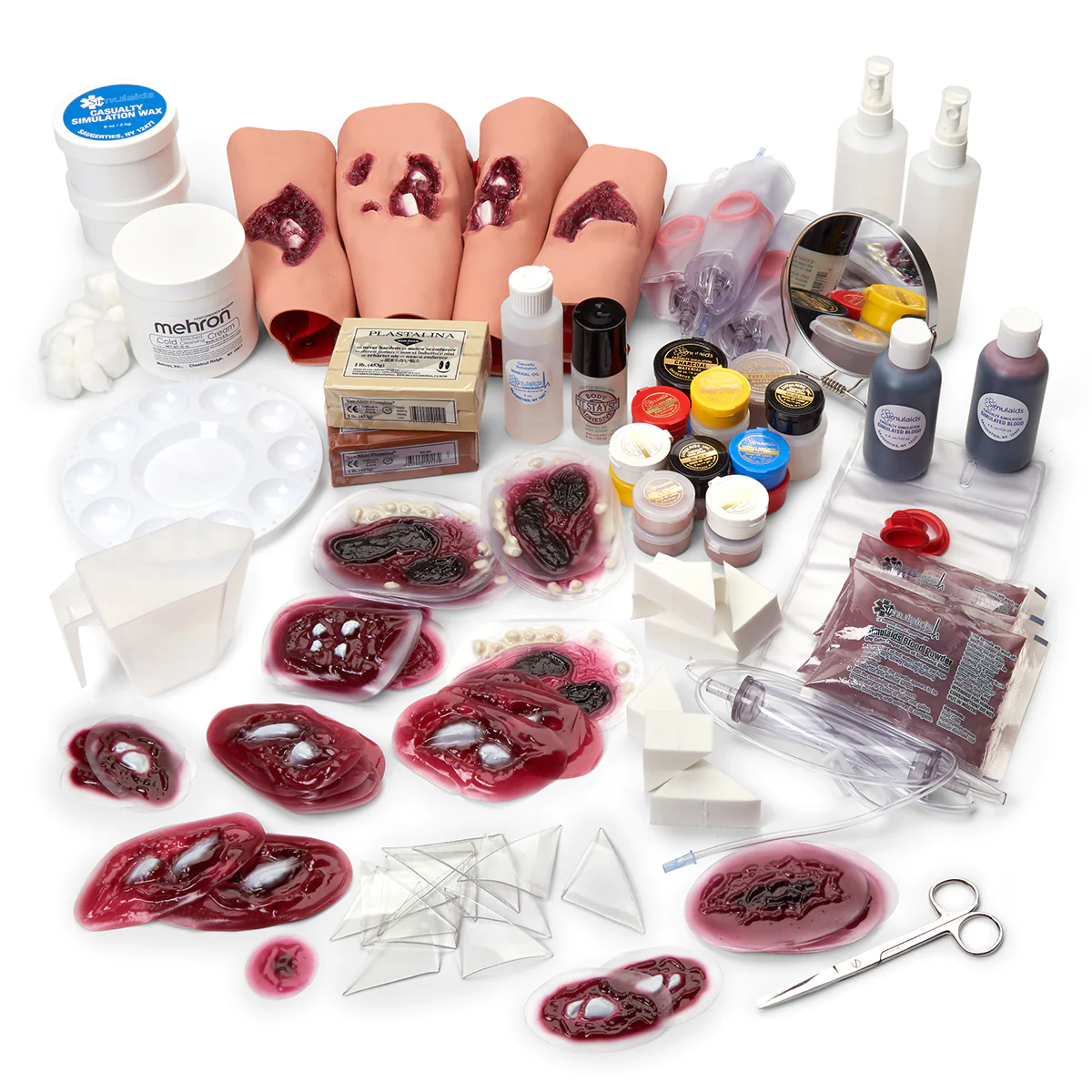 Military casualty simulation kit
