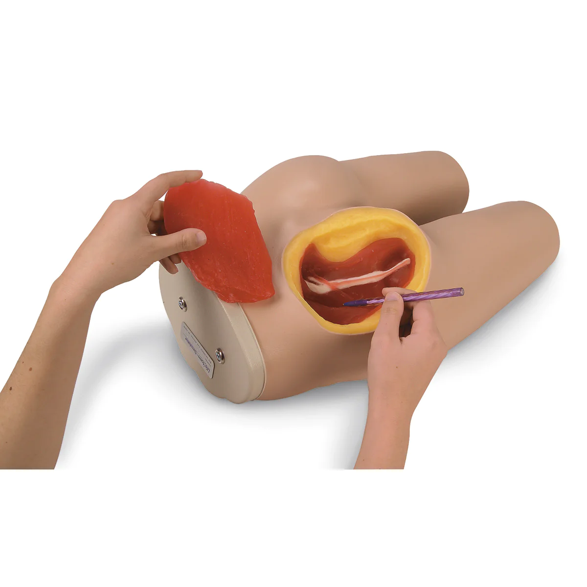 Intramuscular injection simulator
