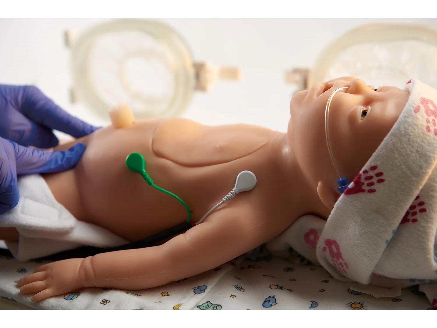 Neonatal Resuscitation simulator with ECG