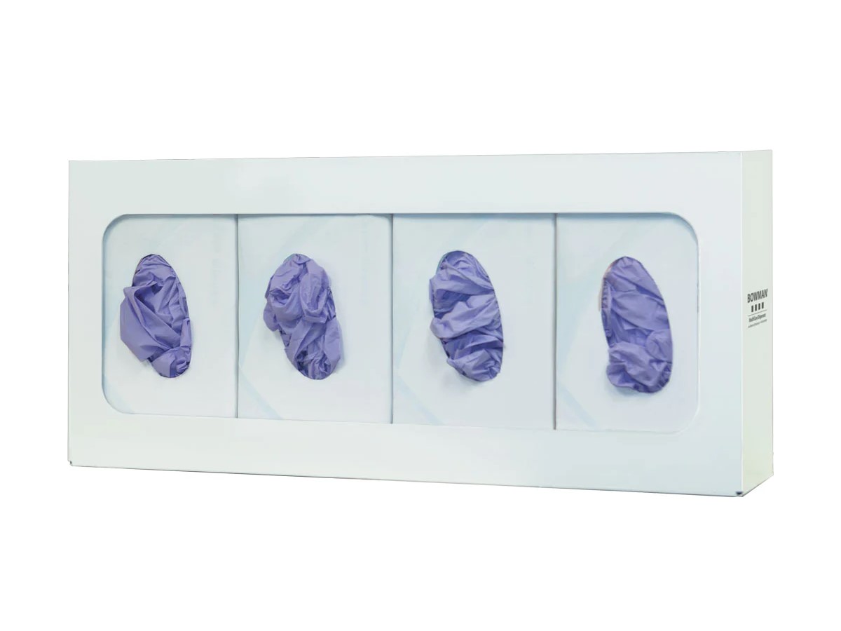 Glove box dispenser