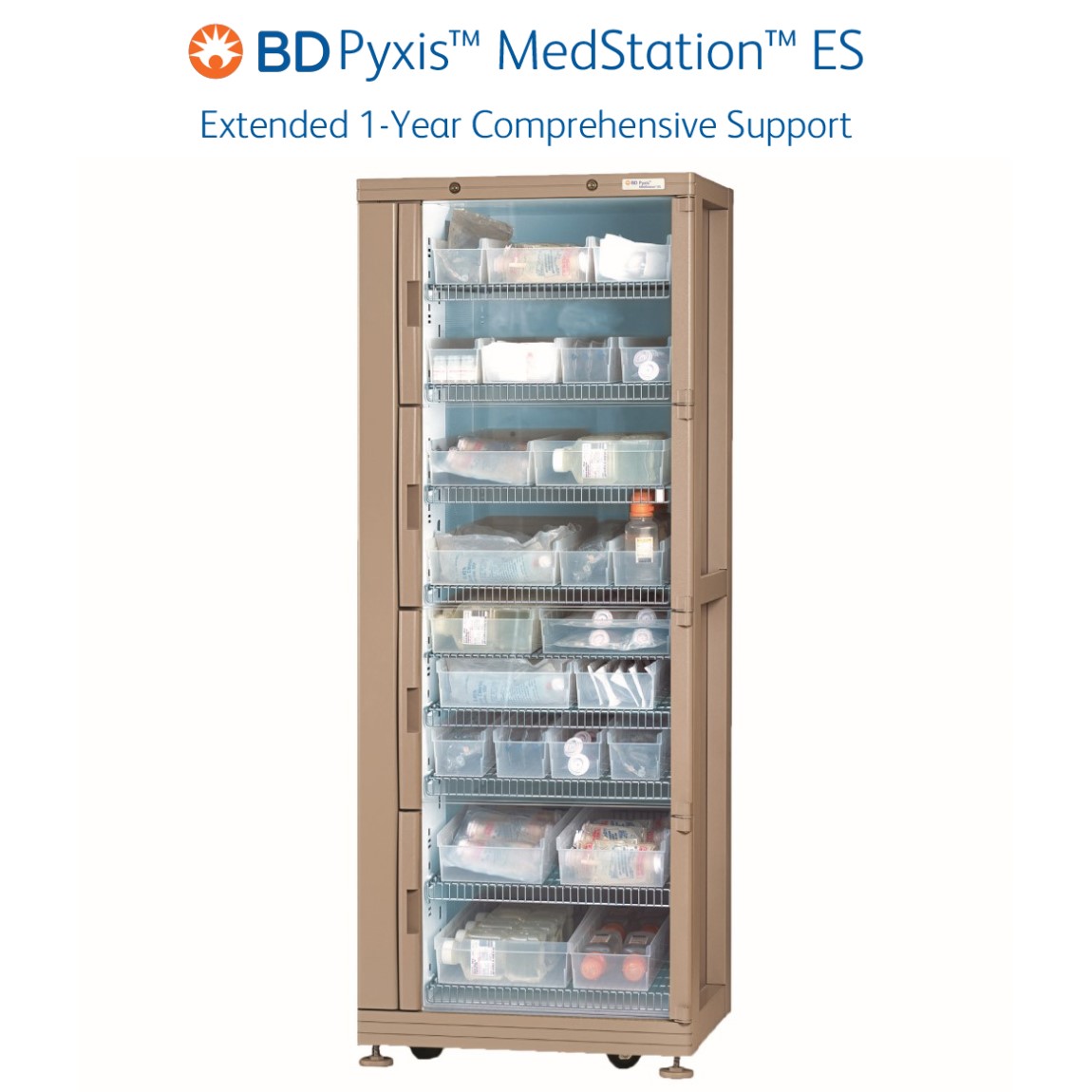 MedStation AUX 1-year warranty