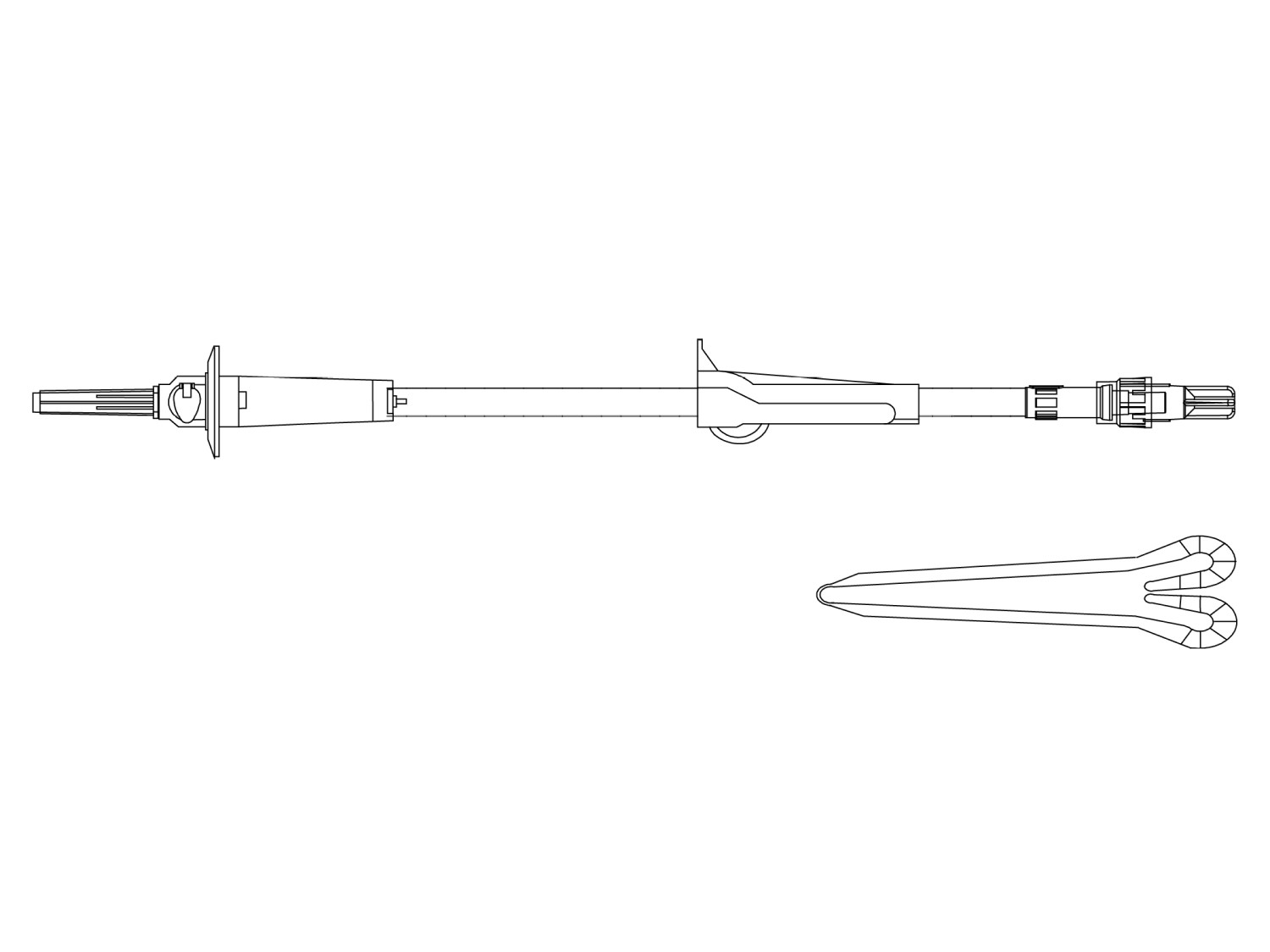 Lifeshield secondary set w/ extension hook
