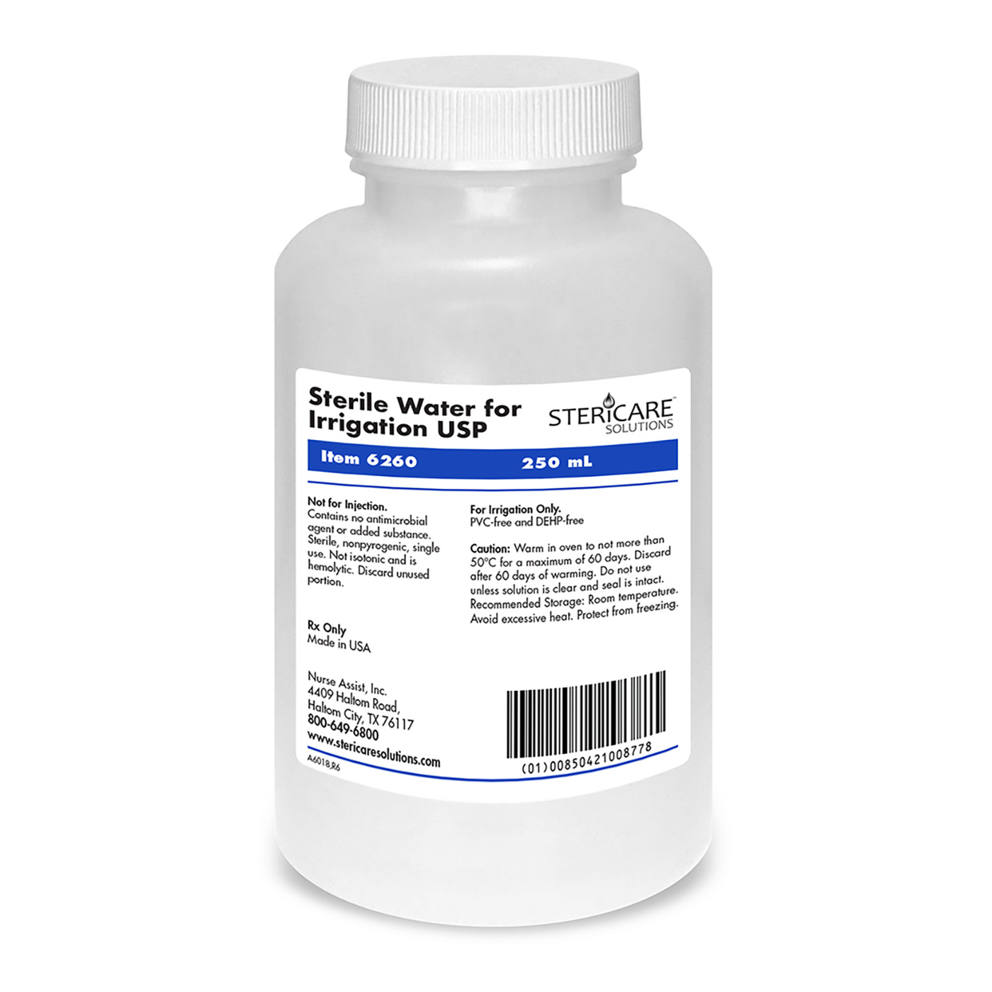 Water irrigation solution 250ml