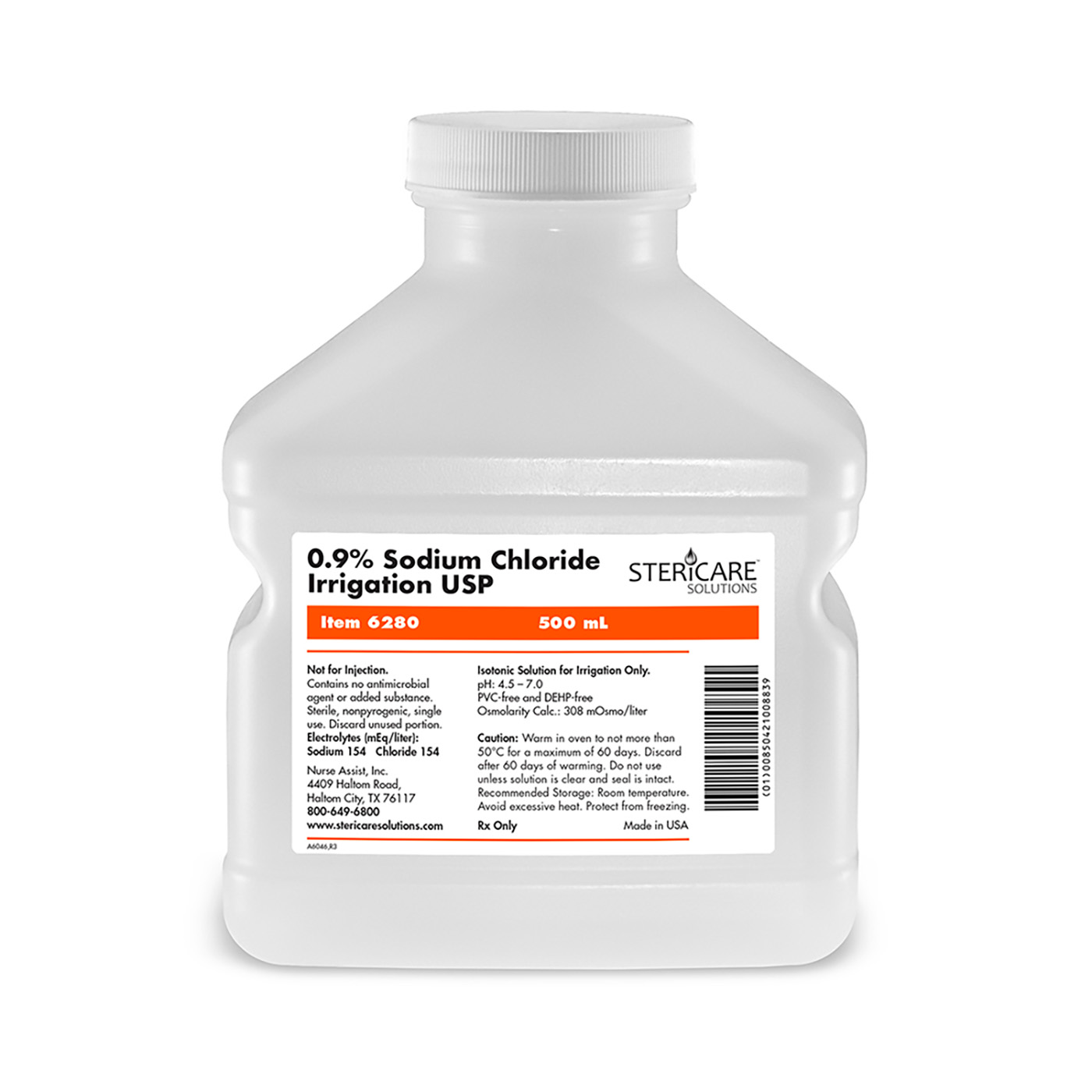 NaCl irrigation solution 500ml