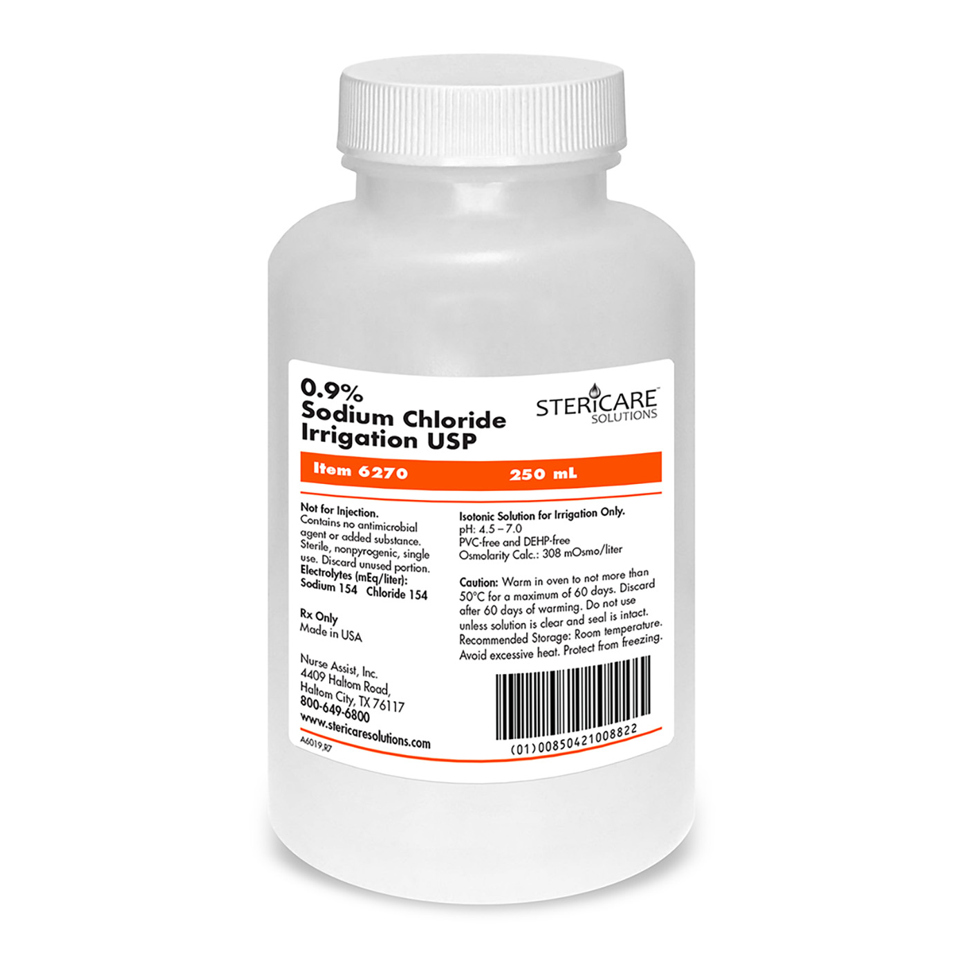 NaCl irrigation solution 250ml