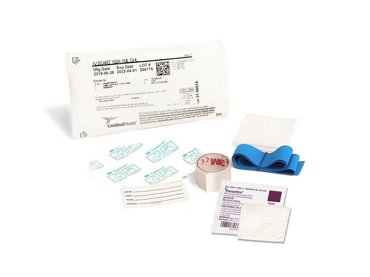 IV start kit w/ prevantics Prep pad