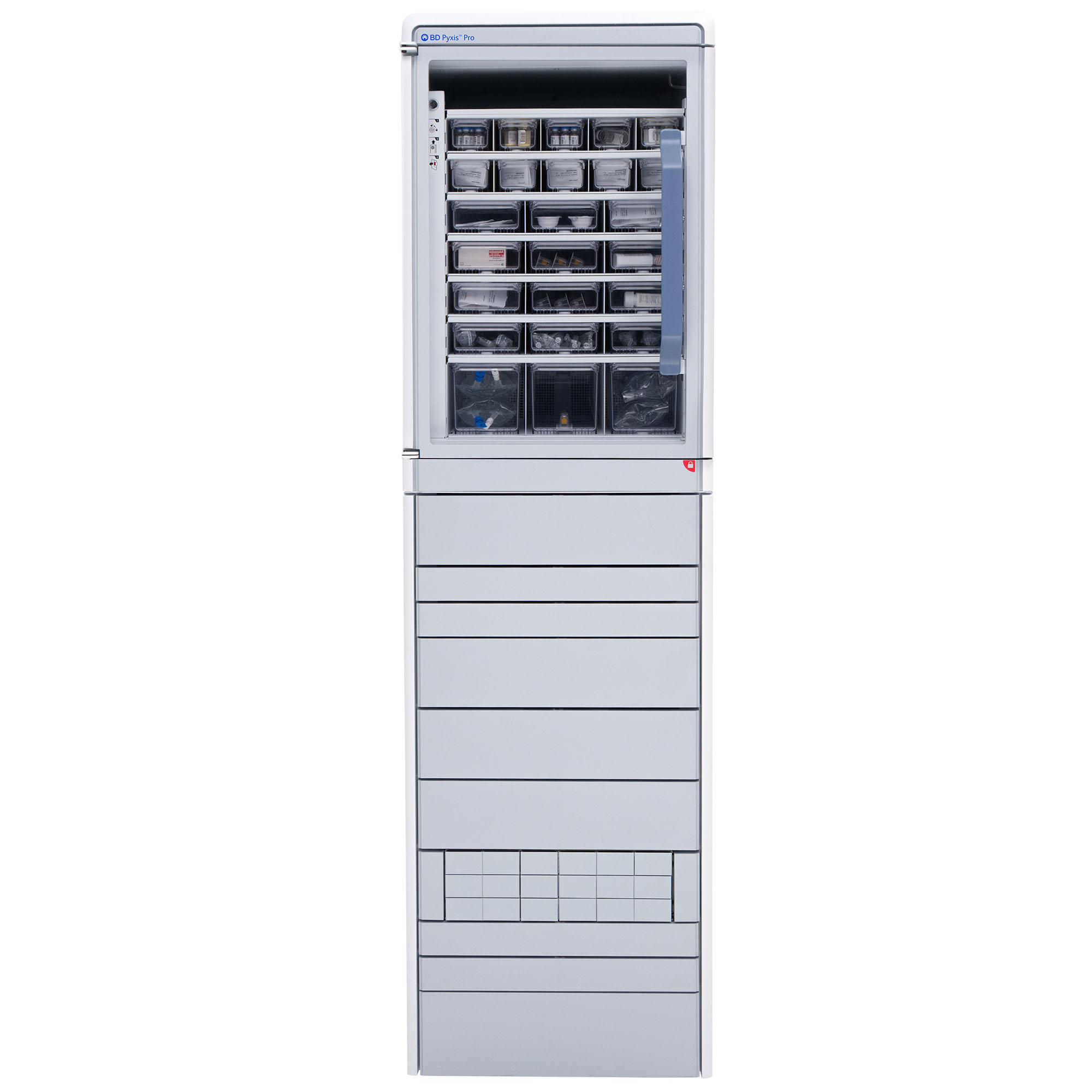 BD Pyxis Pro MedStation 7-Drawer & Secure Tower Aux, Left Hinge