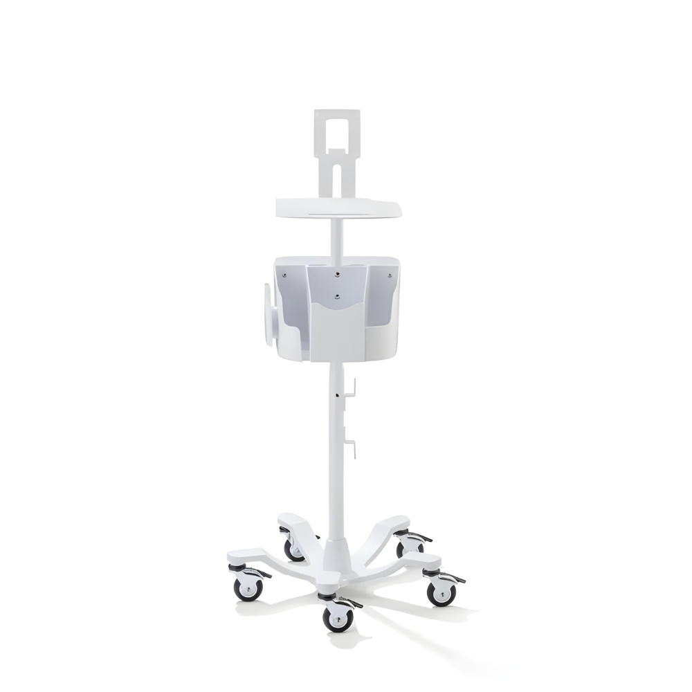 Mobile work surface stand