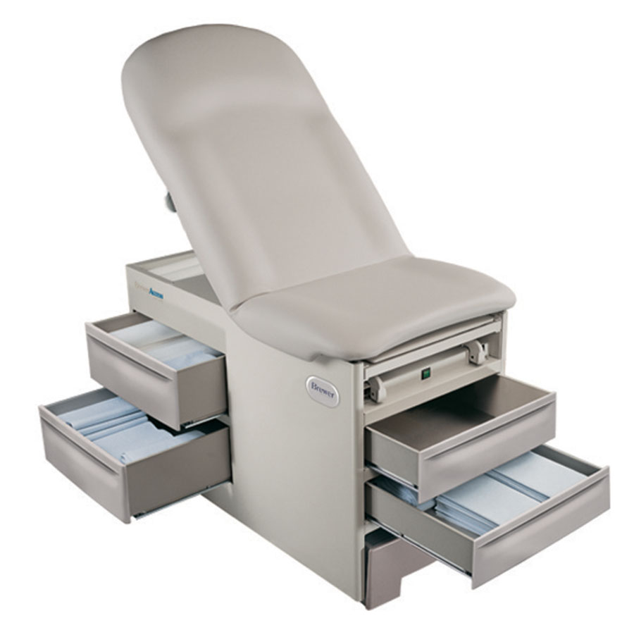 Access exam table w/ Drawer heater